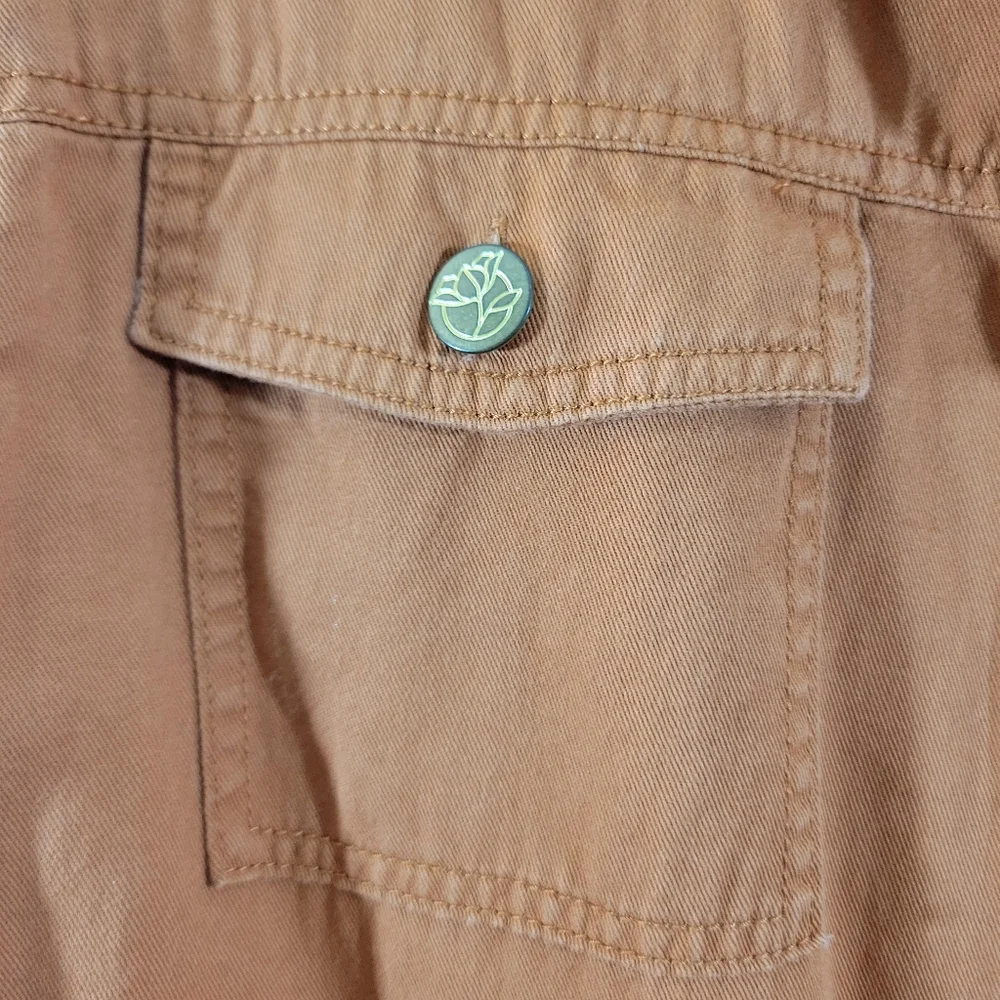 DRAPER JAMES RSVP Cinnamon casual cotton twill belted field utility jacket